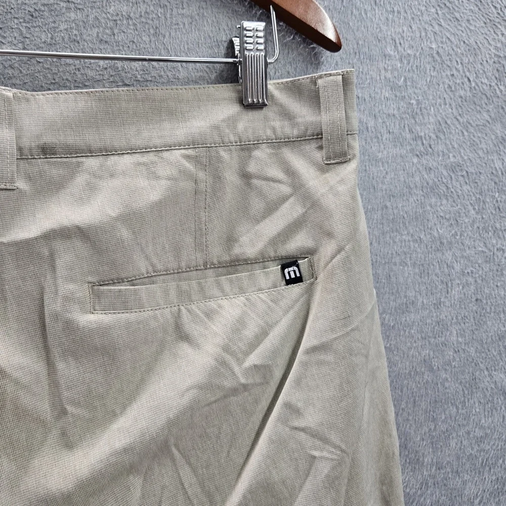 Travismathew Men Shorts 36 Brown Chino Casual Button 10